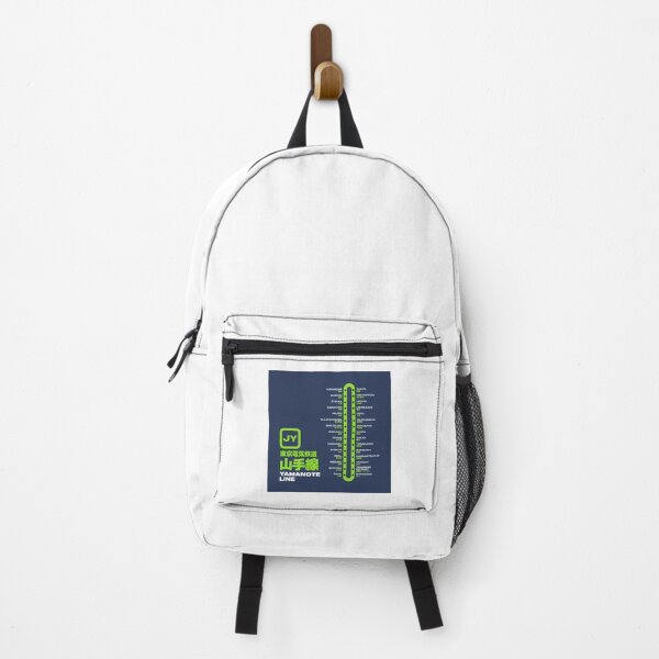 Item preview, Tokyo Yamanote Line Train Station List Map Navy designed and sold by oboskbo.
