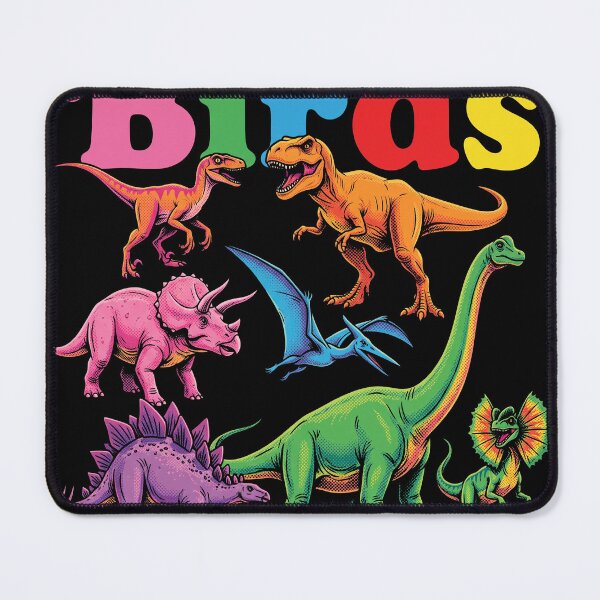 Item preview, Retro 80s Colorful Dinosaurs Are Birds Funny Paleontology designed and sold by AdyKurniawan.
