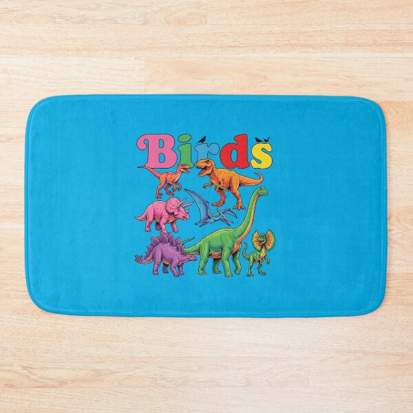 Item preview, Retro 80s Colorful Dinosaurs Are Birds Funny Paleontology designed and sold by AdyKurniawan.