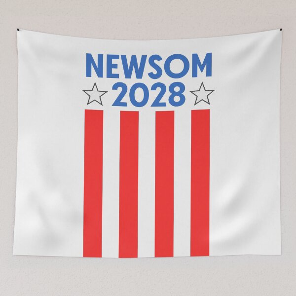 Item preview, Newsom 2028 for President - Newsom 48 Election Campaign  designed and sold by Colorfulman.