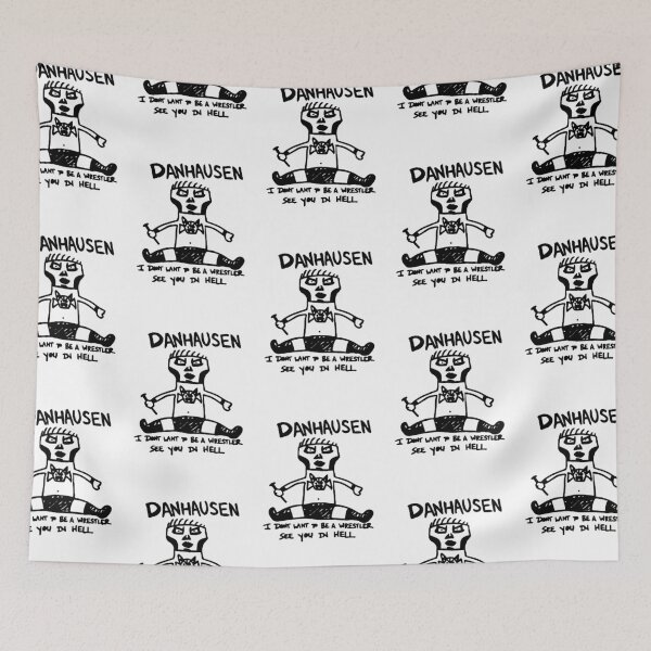 Item preview, Danhausen I Don’t Want To Be A Wrestler See You In Hell designed and sold by Landesign.