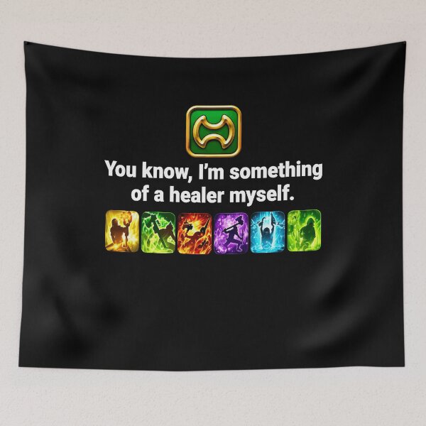 Item preview, You Know I’m Something Of A Healer Myself Warrior designed and sold by DrawMotion.
