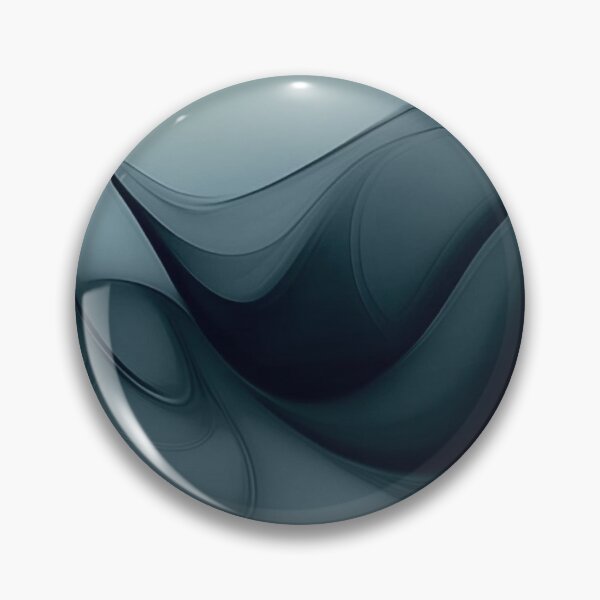 Item preview, Minimalist Deep Teal Wave Abstract Fluid Silk Flow Art designed and sold by LYAN-STORE.