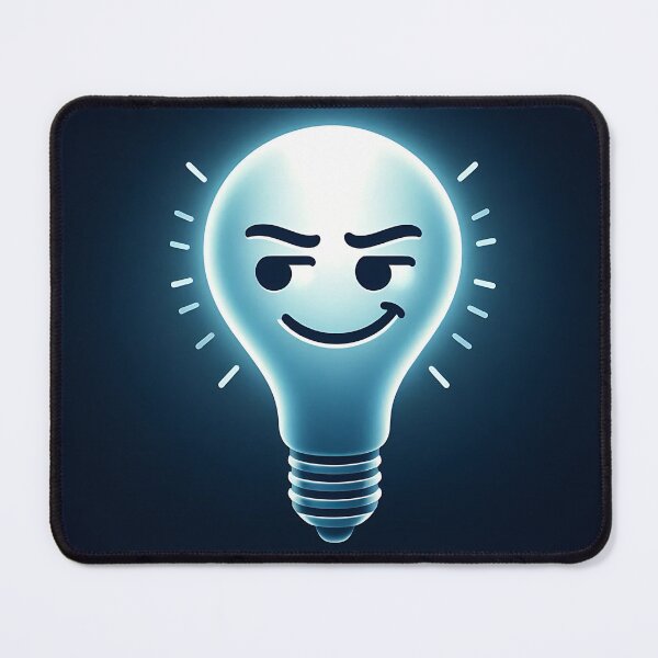 Item preview, Glowing Sassy Lightbulb Illustration designed and sold by Michaelragheb.