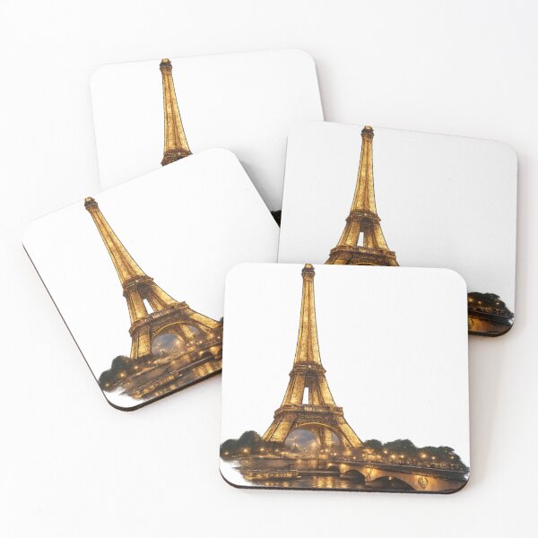 Item preview, Eiffel Tower Paris | Romantic France Travel Landmark Design designed and sold by VasiArtLab.