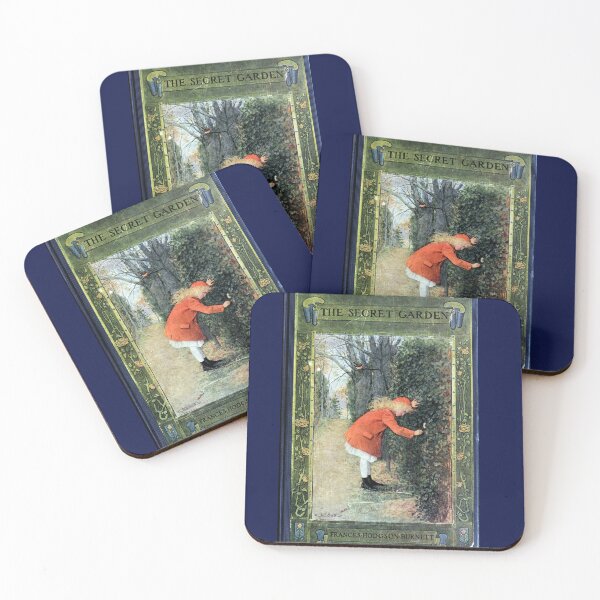 Item preview, The Secret Garden Book Cover Frances Hodgson Burnett designed and sold by TeeGeeTees.