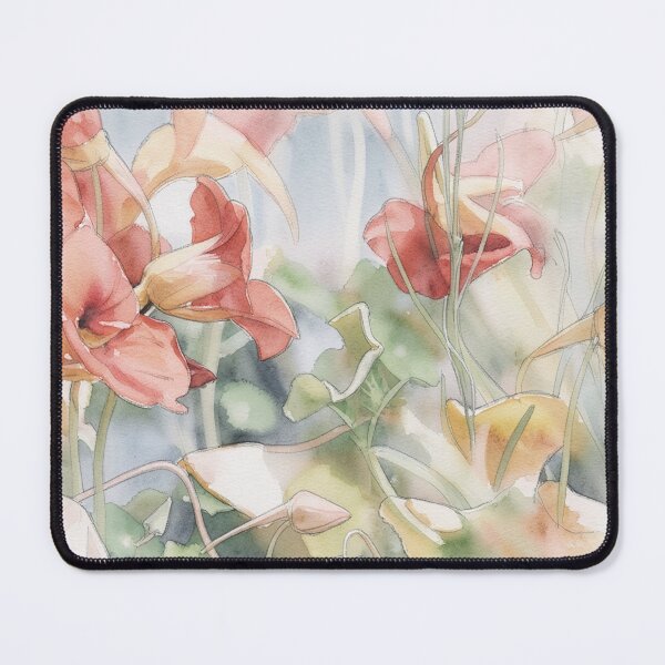 Item preview, Coral Trumpets in the Garden designed and sold by RdeB.