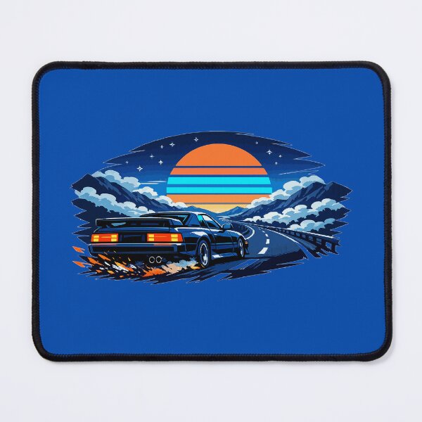 Item preview, Neon Retro Anime Midnight Highway Spectre designed and sold by KungPowUnicorn.