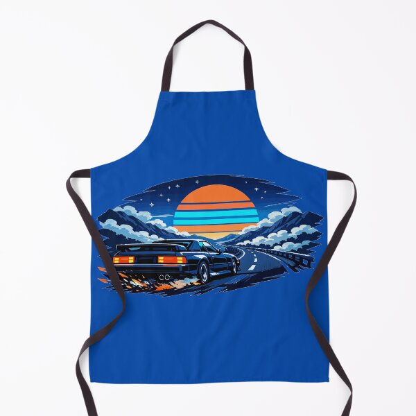 Item preview, Neon Retro Anime Midnight Highway Spectre designed and sold by KungPowUnicorn.