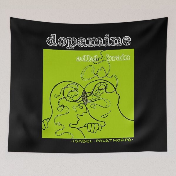 Item preview, dopamine adhd brain designed and sold by Soykot.