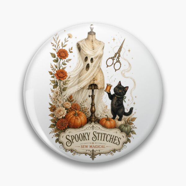 Item preview, Spooky Stitches Halloween designed and sold by Sovereign Supply Co..