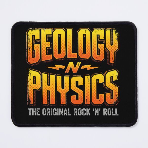 Item preview, Geology N Physics Original Rock And Roll Funny Science Pun designed and sold by AdyKurniawan.