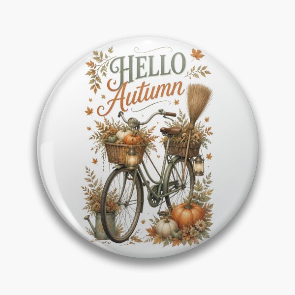 Item preview, Hello Autumn Halloween Bicycle designed and sold by Sovereign Supply Co..