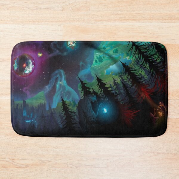 Item preview, Outer Wilds Nebula Sky Tee – Cosmic Forest Art designed and sold by · GAMING SOUL ·.