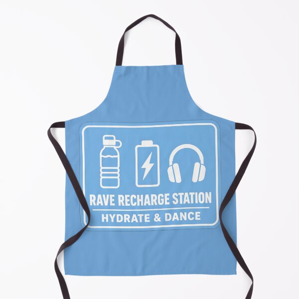 Item preview, Rave Recharge Station Hydrate and Dance Sign designed and sold by ZenRave Designs.