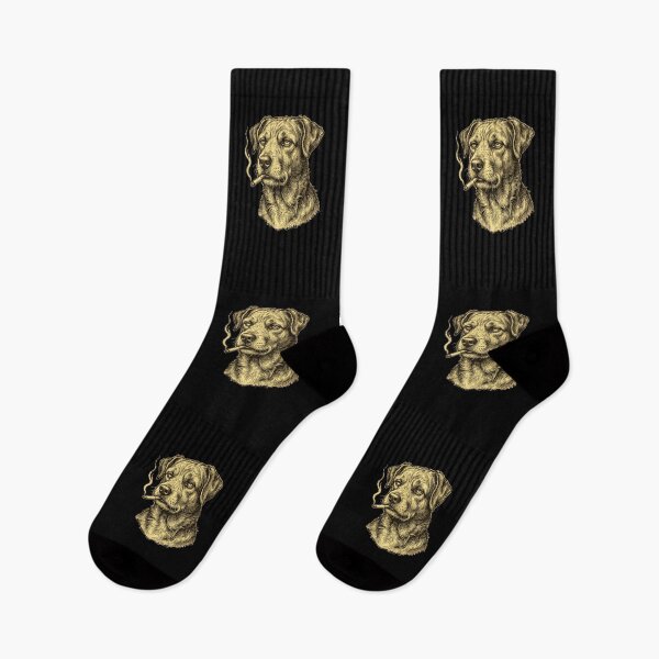 Item preview, Rebel Labrador Retriever Smoking Cigar designed and sold by dudelinart.
