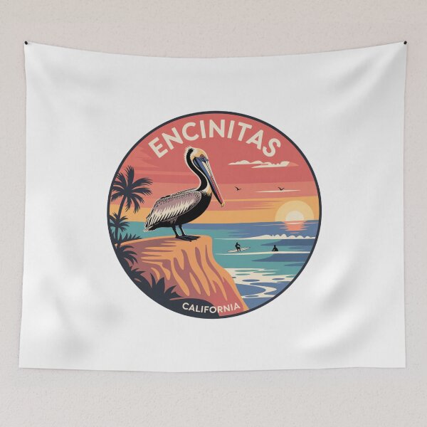 Item preview, Encinitas California: Pelican Coast designed and sold by CircinusStore.