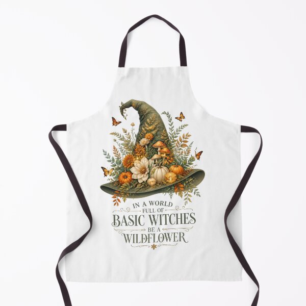 Item preview, In A World Full Of Basic Witches Be A Wildflower Halloween designed and sold by Sovereign Supply Co..
