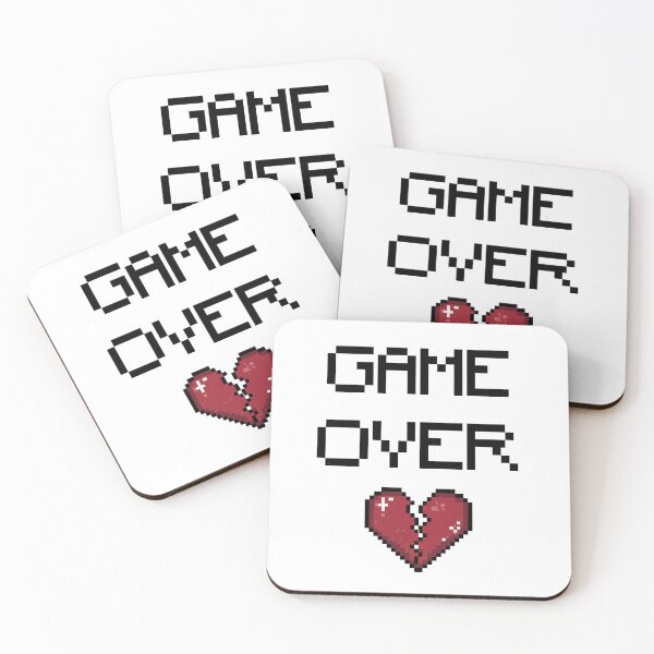Item preview, GAME OVER designed and sold by VanillaCream1.
