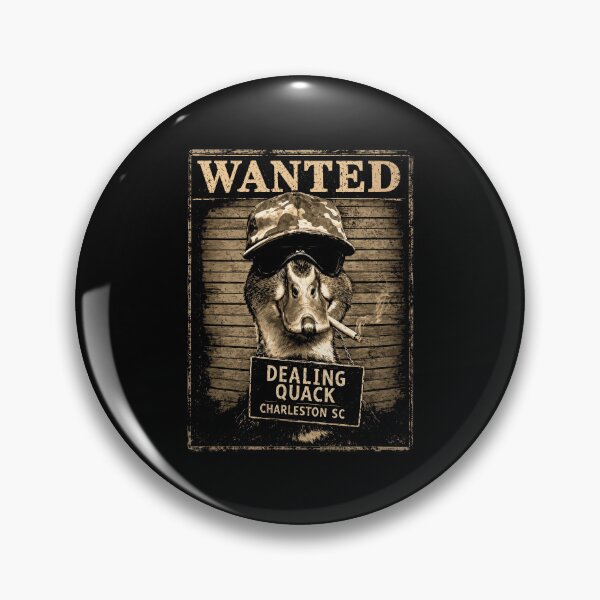 Item preview, Wanted Dealing Quack Charleston SC Duck Mugshot designed and sold by DrawMotion.
