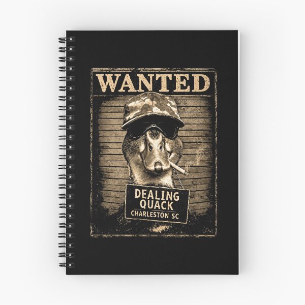 Item preview, Wanted Dealing Quack Charleston SC Duck Mugshot designed and sold by DrawMotion.