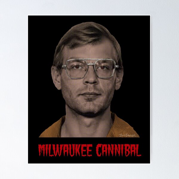 Item preview, Jeffrey Dahmer The Milwaukee Cannibal designed and sold by IanBakerToons.