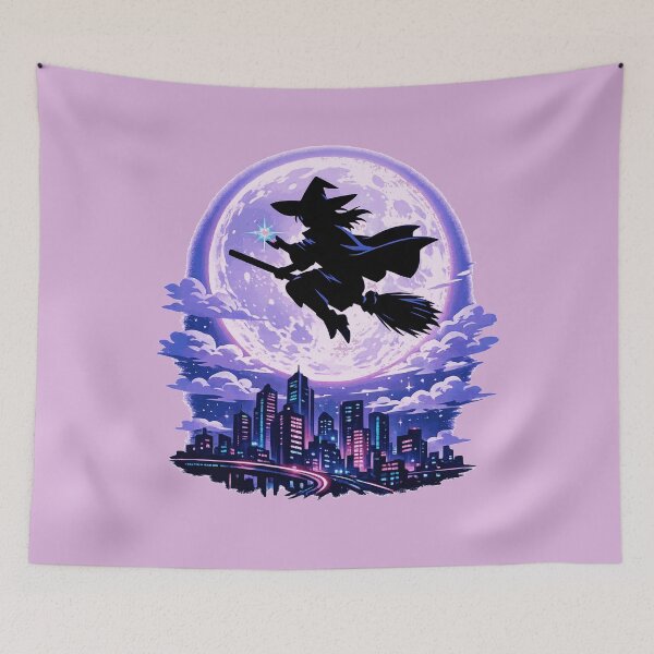 Item preview, Last Witch of Neon Tokyo designed and sold by KungPowUnicorn.