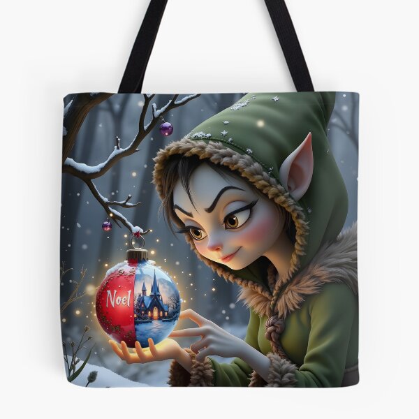 Item preview, Noel's Winter Wish – A Christmas Ornament of Magic designed and sold by nicky2342.