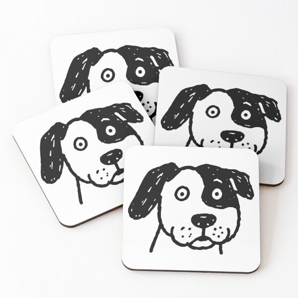 Item preview, Minimalist Playful Puppy Head Sketch Design designed and sold by estercarymarc11.