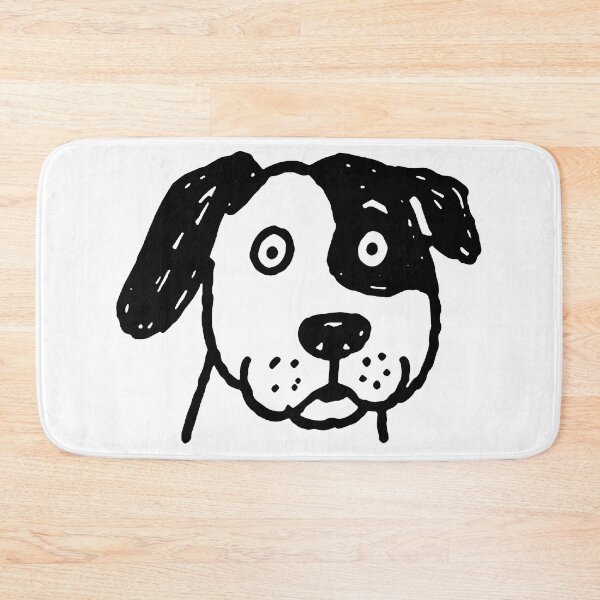 Item preview, Minimalist Playful Puppy Head Sketch Design designed and sold by estercarymarc11.