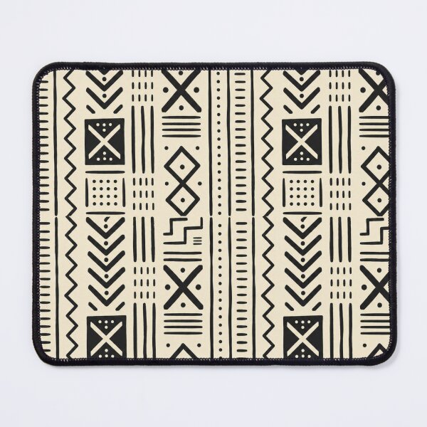 Item preview, African Malian Mudcloth Geometric Pattern designed and sold by Myra365Art.