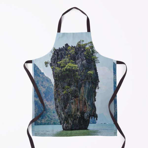 Item preview, James Bond Island Khao Phing Kan Phang Nga Bay Thailand close -up designed and sold by Jomsunshine.