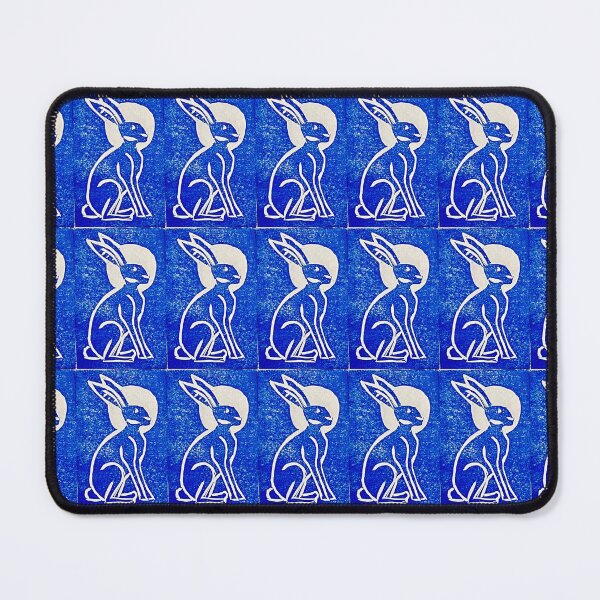 Item preview, Blue Hare in Moonlight designed and sold by JOMCarveToPrint.