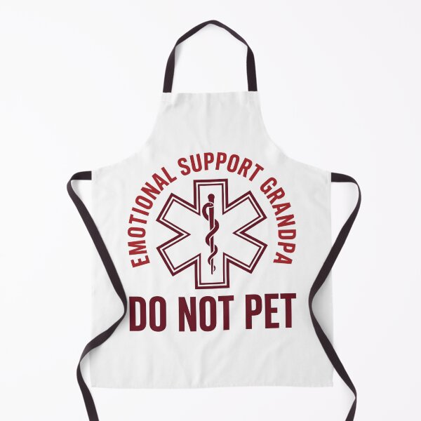 Item preview, Emotional Support Grandpa Do Not Pet Funny EMT Paramedic Medical T-Shirt designed and sold by StickerNestYou.