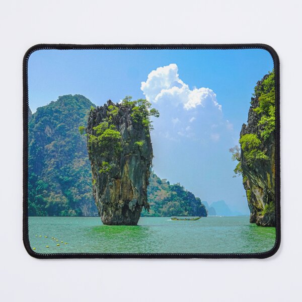 Item preview, James Bond Island Khao Phing Kan Phang Nga Bay Thailand (wide) designed and sold by Jomsunshine.