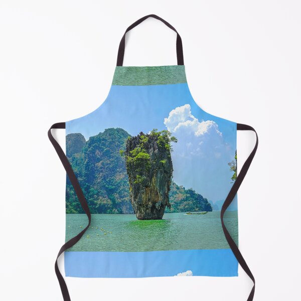 Item preview, James Bond Island Khao Phing Kan Phang Nga Bay Thailand (wide) designed and sold by Jomsunshine.