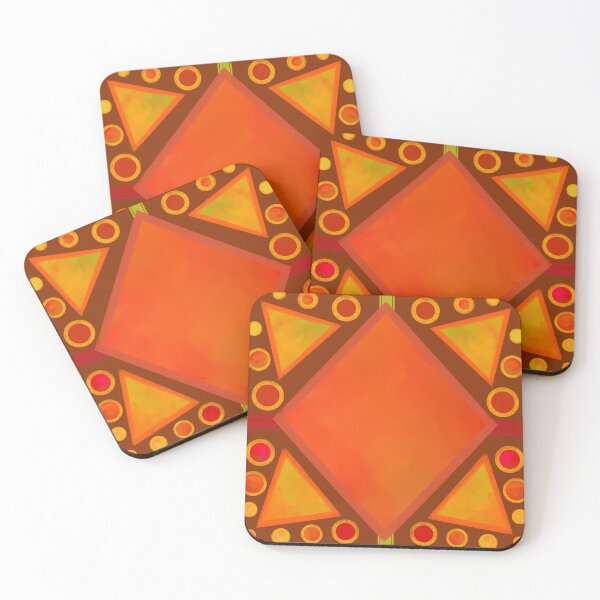 Item preview, Diamonds and Dots in Autumn Forest  designed and sold by JaygiesDesign.