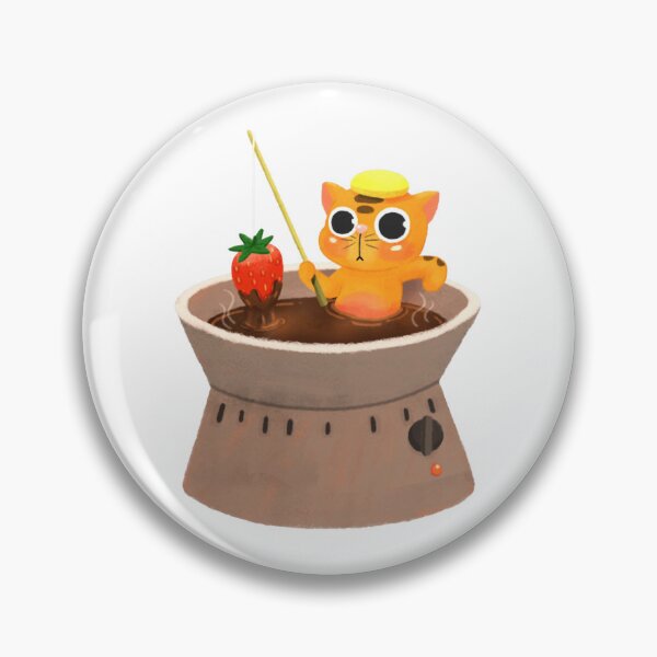 Item preview, Chocolate Sauna Cute Funny Orange Cat Hot Cocoa Design designed and sold by InOtterNew.