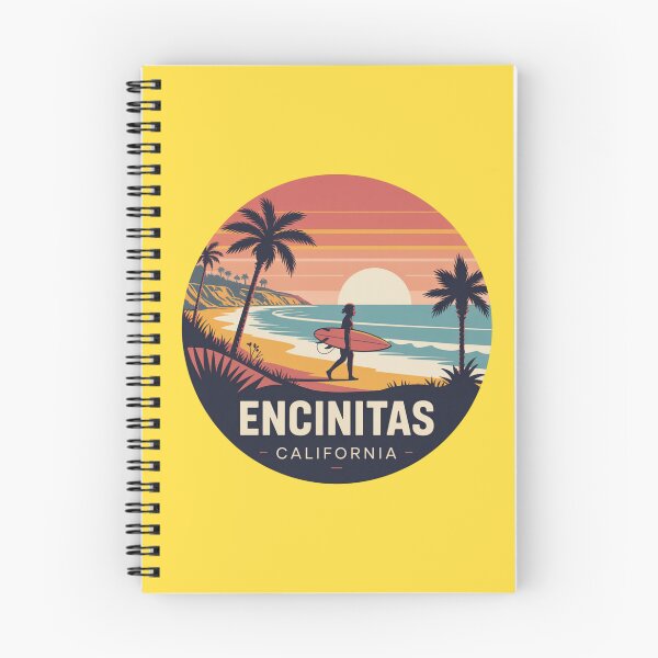 Item preview, Encinitas California: Surfer Sunset designed and sold by CircinusStore.