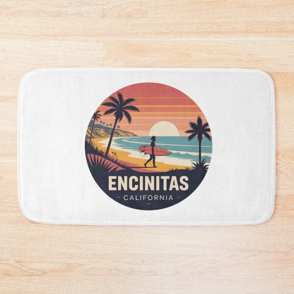 Item preview, Encinitas California: Surfer Sunset designed and sold by CircinusStore.