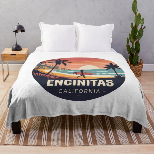 Item preview, Encinitas California: Surfer Sunset designed and sold by CircinusStore.