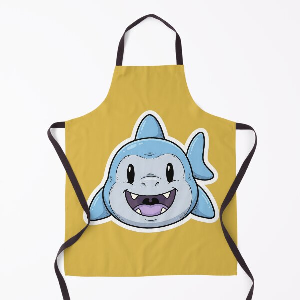 Item preview, Zombie Shark Cartoon Sticker | Funny Undead Shark Face | Creepy Cute Monster Ocean Art | Horror Halloween Die Cut Sticker designed and sold by Bhaskar Digital Art.