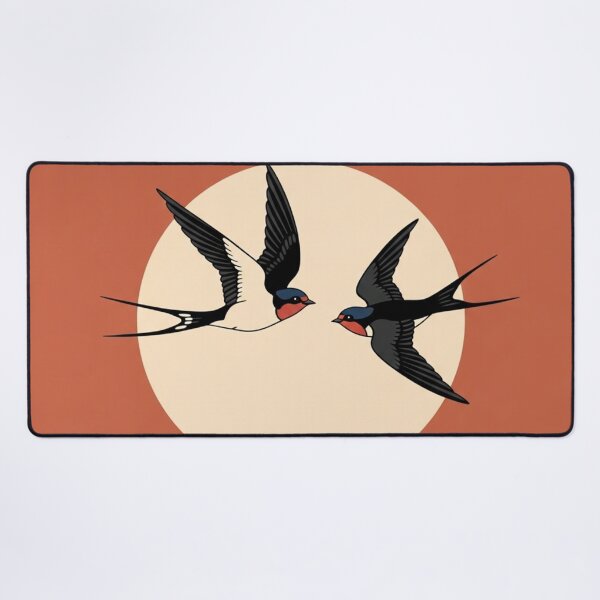 Item preview, Swallows at Sunset designed and sold by TheDenimArt.