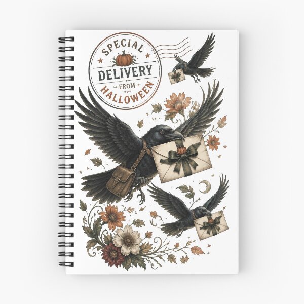 Item preview, Special Delivery From Halloween Raven Post designed and sold by Sovereign Supply Co..