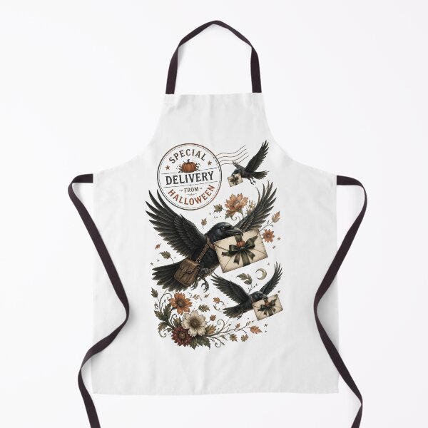 Item preview, Special Delivery From Halloween Raven Post designed and sold by Sovereign Supply Co..
