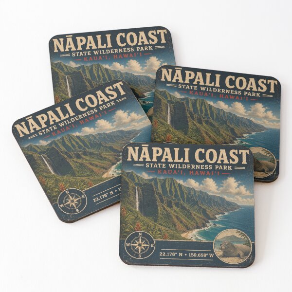 Item preview, Nā Pali Coast State Wilderness Park Kauaʻi designed and sold by naturalsurvival.