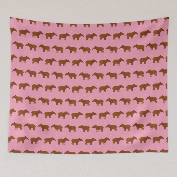 Item preview, Tapirs on pink designed and sold by reneesillus.