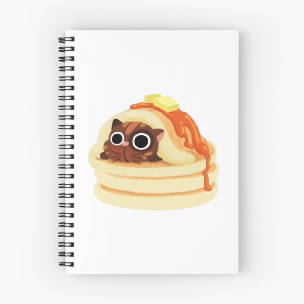 Item preview, Pancake Blanket Cute Kawaii Sleepy Cat Dessert designed and sold by InOtterNew.