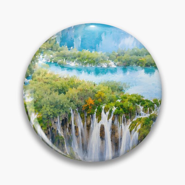 Item preview, Plitvice Lakes National Park designed and sold by HOMETOWN86.