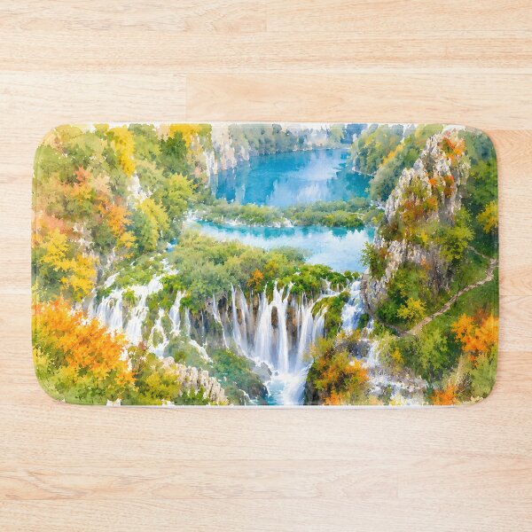 Item preview, Plitvice Lakes National Park designed and sold by HOMETOWN86.